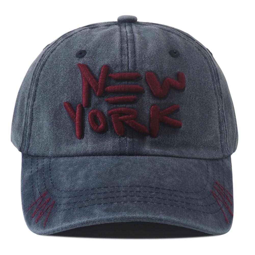 3D вышитая бейсболка Нью-Йорк, регулируемая хлопковая кепка-snapback, унисекс, для улицы, с козырьком, для женщин и мужчин, защита от солнца