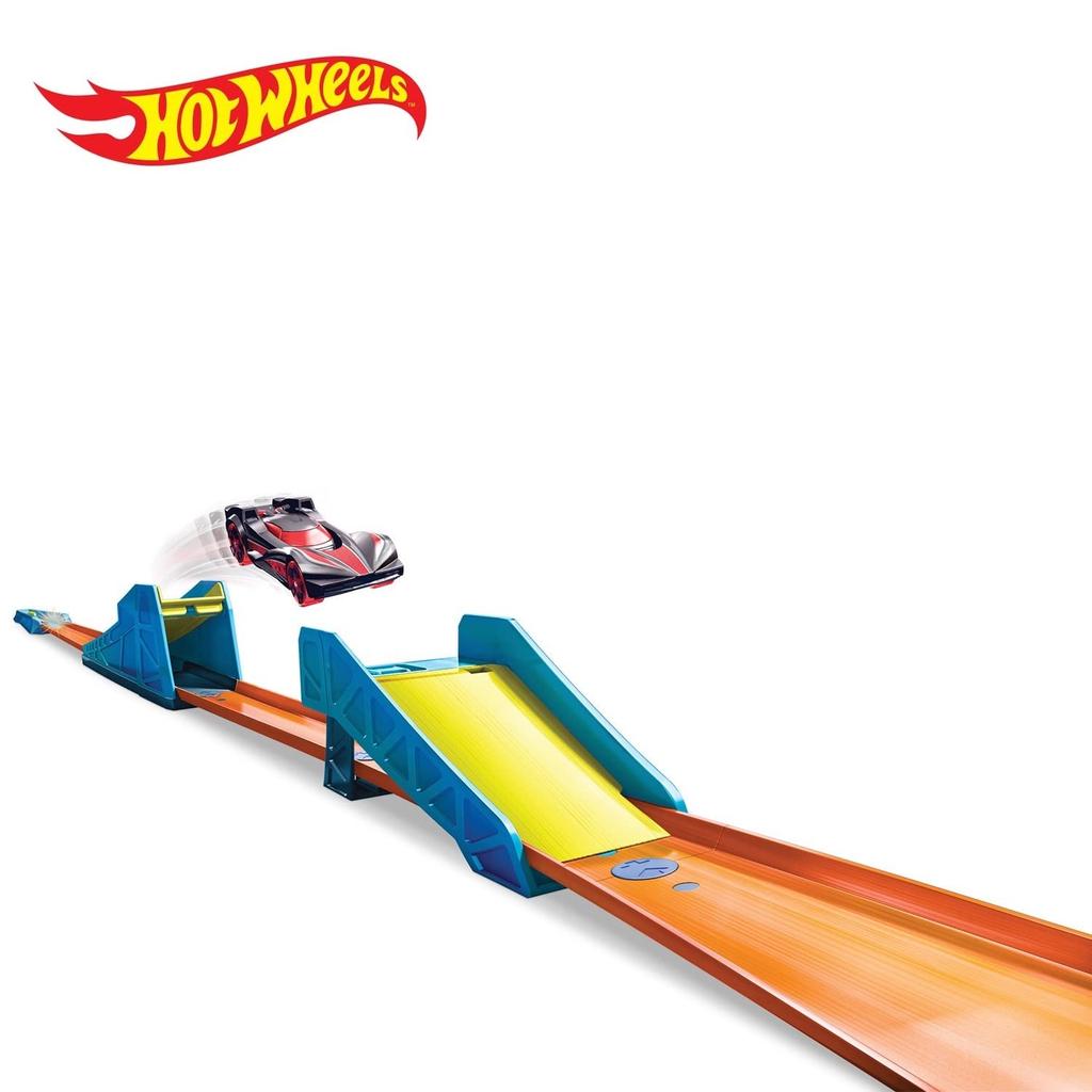 Hot Wheels Track Builder Long Jump Pack [включает 1 мини-машинку] GLC89