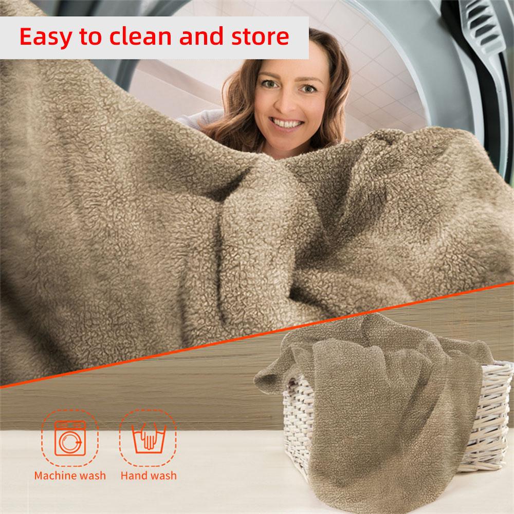 USB-одеяло с подогревом, носимая шаль с подогревом, зимнее портативное электрическое одеяло