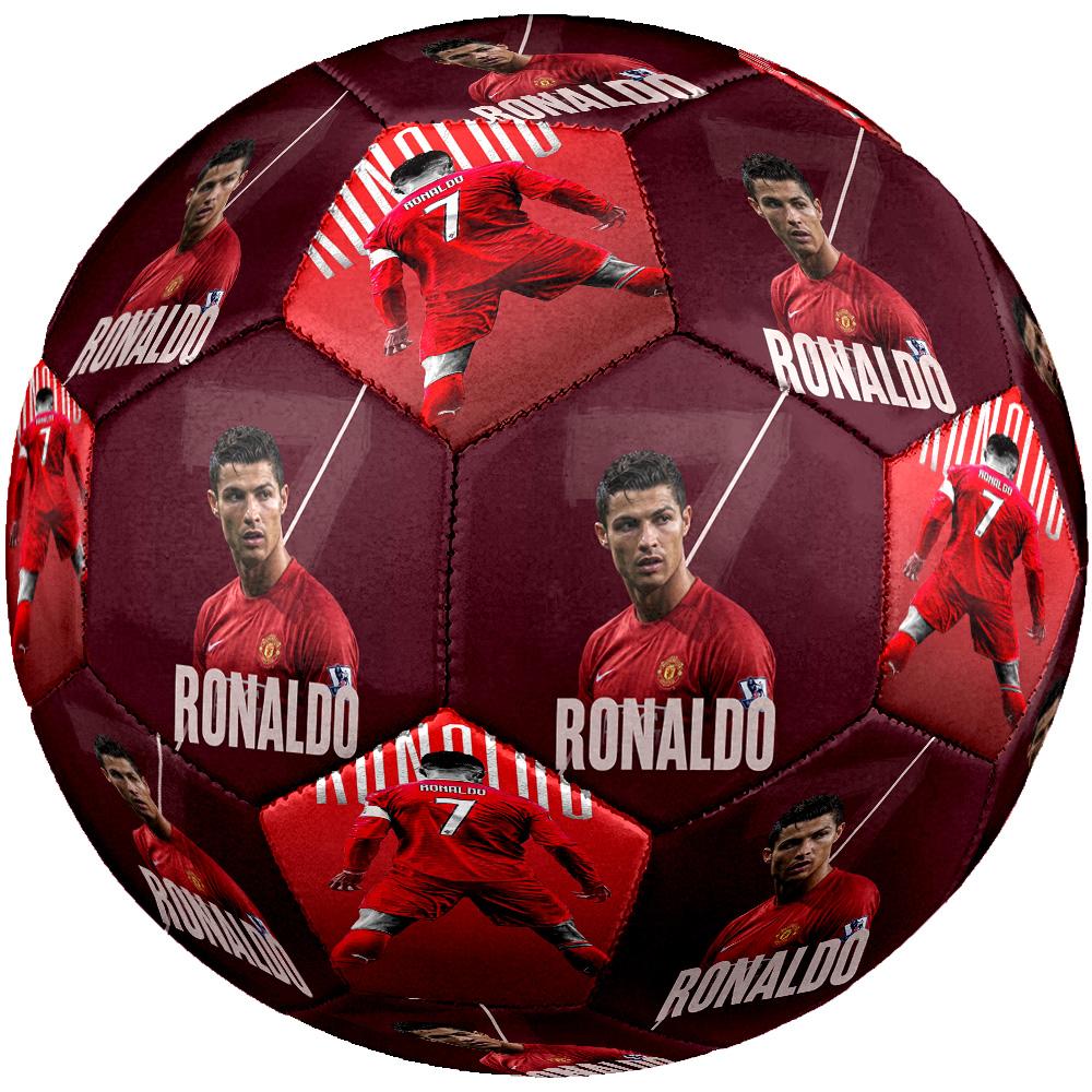 Ronaldo's Cr7 Football Legend Soccer Ball Size 5 Football Machine-Stitched Indoor/Outdoor Universal Football Soccer Accessory Perfect Gift for Friends