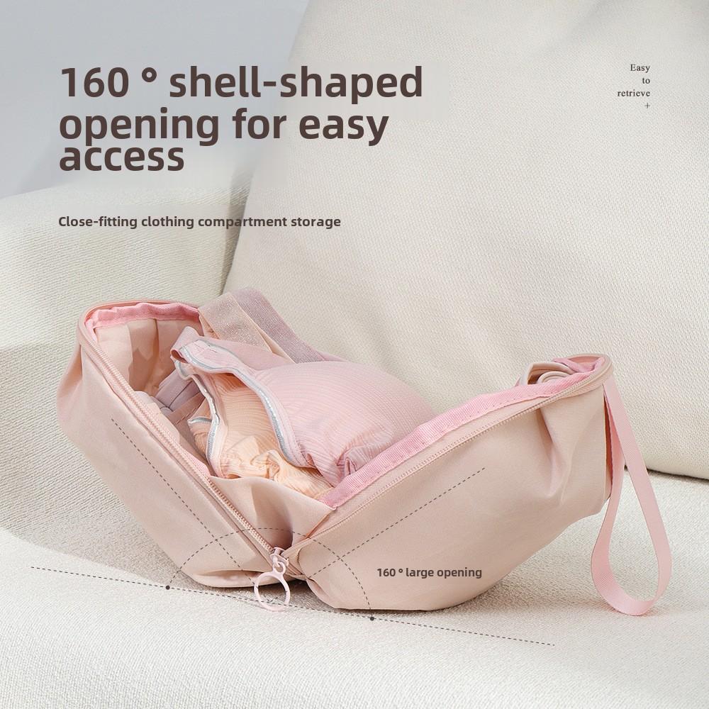 Сумка-органайзер для нижнего белья, бюстгальтеров, трусиков и носков. Портативная дорожная сумка для хранения с несколькими отделениями, идеально подходит для путешествий.