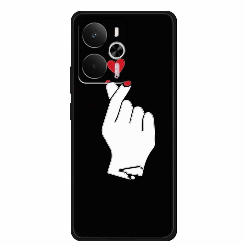 3D Тисненый чехол для Realme 14 5G Чехол Realme14 Coque Рельефный Цветок Силиконовый Мягкая задняя крышка Для Realme 14 Чехлы для телефона Funda Shell