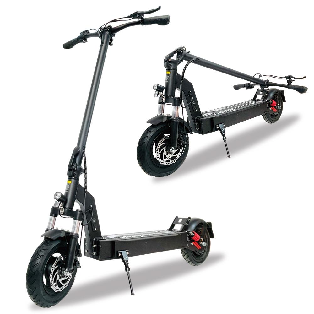 DriveTron DT08 48V 13Ah Electric Scooter – 10-Inch Pneumatic Tires, Foldable Commuter Scooter for Urban Daily Use & Work Commute