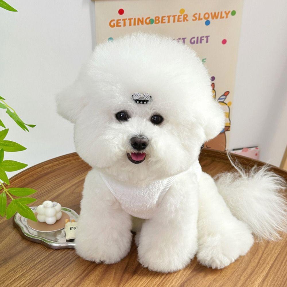 Fashion Pet Wear Fleece-Lined Dog Clothes Cute Soft Dog Vest Comfortable Fleece Coat Small Dogs