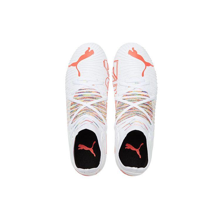 Puma 3.1 Удобный Универсальный MG (Резиновые короткие шипы) Мужские футбольные бутсы для искусственного газона Белые 106386-03