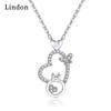 Lindon Women Necklace Pendant Copper Alloy Zircon Fashion Gift