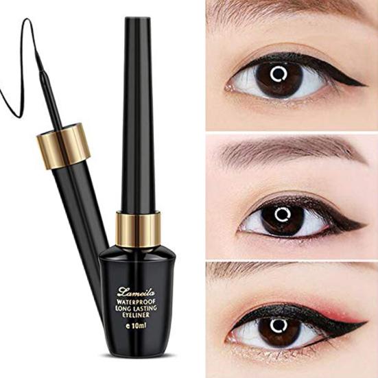 Waterproof Quick-dry Black Liquid Eyeliner Long-lasting Women Beauty Makeup