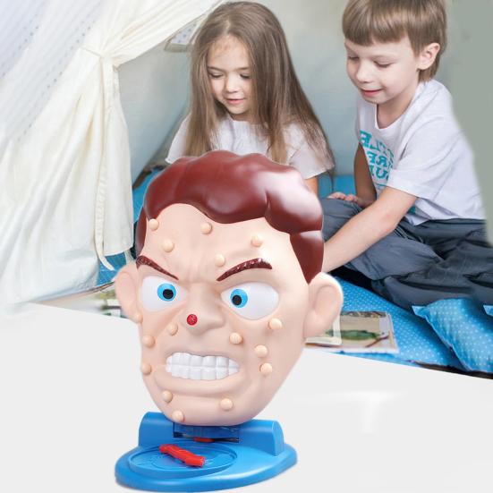 1 Набор Игрушек для Снятия Стресса Новинка Веселые Интерактивные с Лицом Снятие Тревоги Раннее Детство Сжимаемые Брызгающие Водой Игрушки Антистресс Настольная Игра