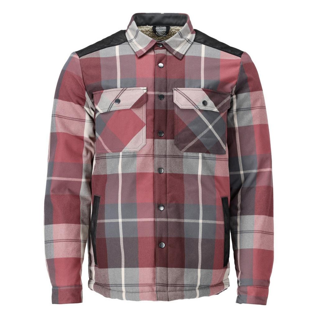 Mascot Mens Customised Checked Pile Shirt