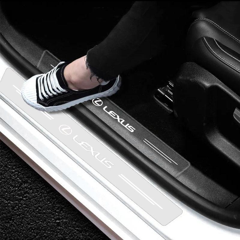 Автоаксессуары Прозрачная наклейка-защита порога автомобиля для Lexus IS250 IS200 CT200h GS300 LS430 RX450h LX570 IS300 ES RX