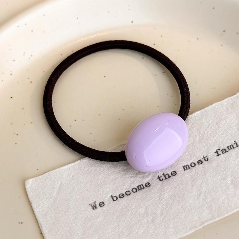 Резинки для волос для женщин и девочек, однотонная эластичная повязка на голову, держатель для хвоста, женские аксессуары для волос, резинки для волос