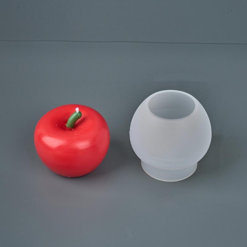 Силиконовые формы для свечей в форме фруктов, формы для фруктового мыла, для свечей, мыла, конфет, шоколада, формы для торта, формы для мастики