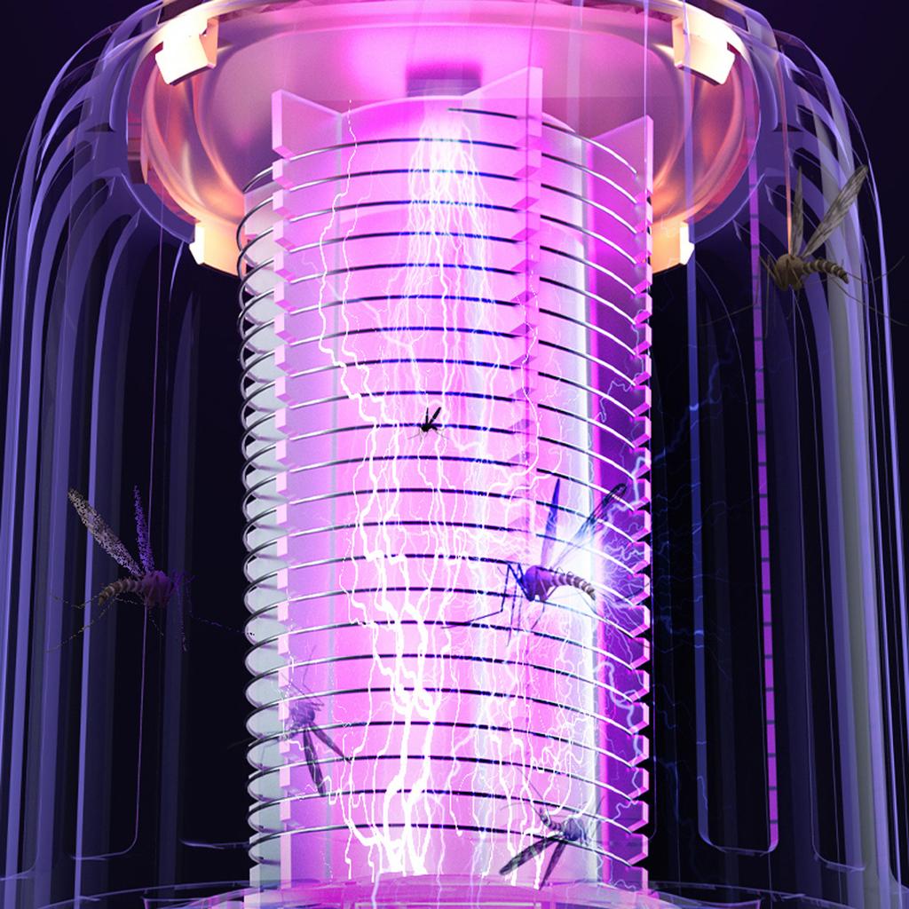 Электрическая лампа от комаров, бытовая лампа от комаров, портативная лампа-ловушка от комаров, лампа для уничтожения комаров