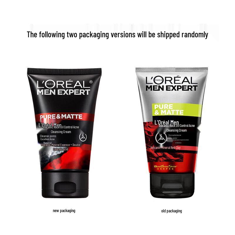 L'Oréal Men Expert Очищающее средство с вулканической породой