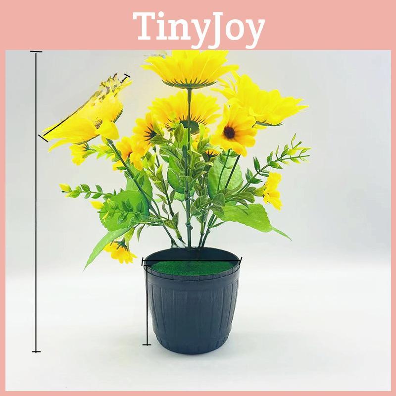 Artificial Sunflower Simulated Artificial Flower Potted Decoration Interior