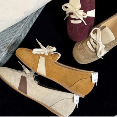 Мода Мода Универсальная Женская Обувь Весна Новые Балетки Мягкая Подошва Мелкий Вырез Женский Кроссовок Простая Противоскользящая Женская Повседневная Обувь