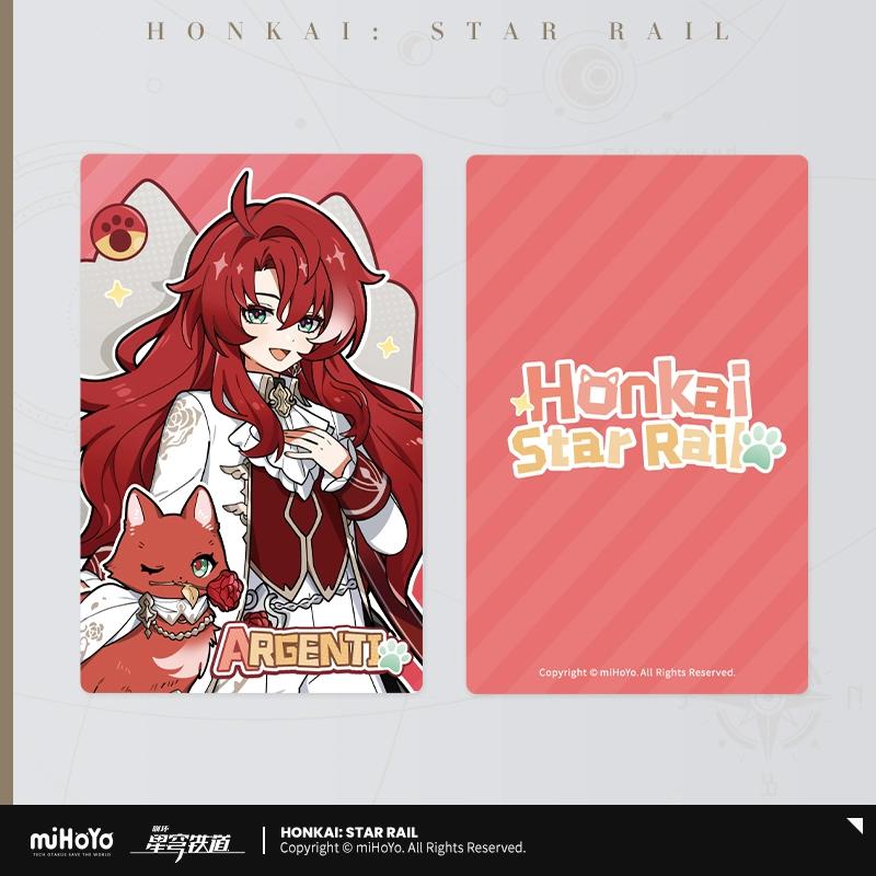 Sunsyea Honkai Star Rail Официальный мерч miHoYo Оригинальный Аутентичный XBDMM Серия 2 Акриловый стенд Значок Брелок Дань Хэн Аргенти