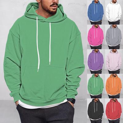 Мужское однотонное плюшевое теплое пальто, флисовый свитер, повседневное пальто, свитер с карманами, осенне-зимнее пальто