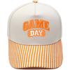 GAME DAY three-dimensional embroidery color matching truck driver hat European and American retro men's and women's casual sunshade baseball cap