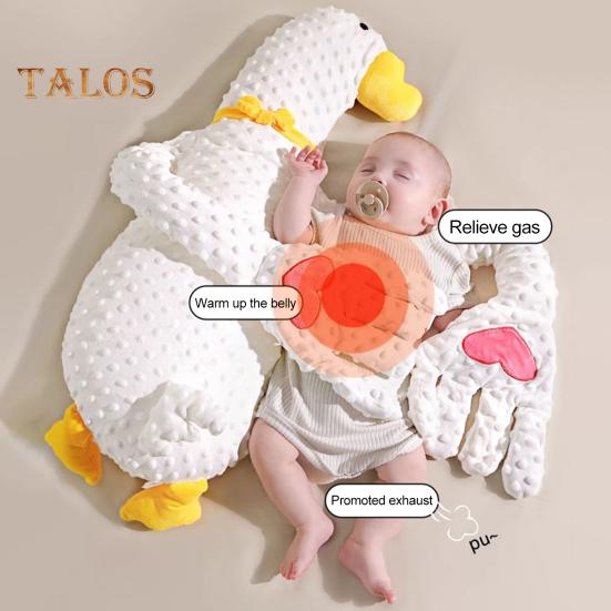 Подушка для младенцев с пультом дистанционного управления и функцией подогрева в форме гуся, помощь ребенку во сне, успокаивает эмоции, снимает беспокойство, поддерживает руки, успокаивает ребенка