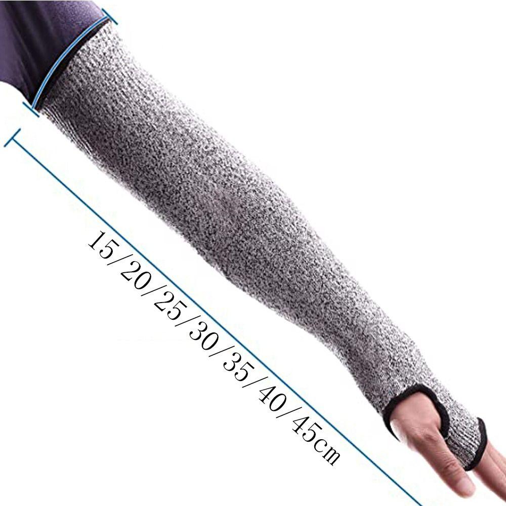Thumb Hole 5 HPPE Cut-resistant Arm Sleeve Cut Resistant Arm Sleeve Cover For Men Women