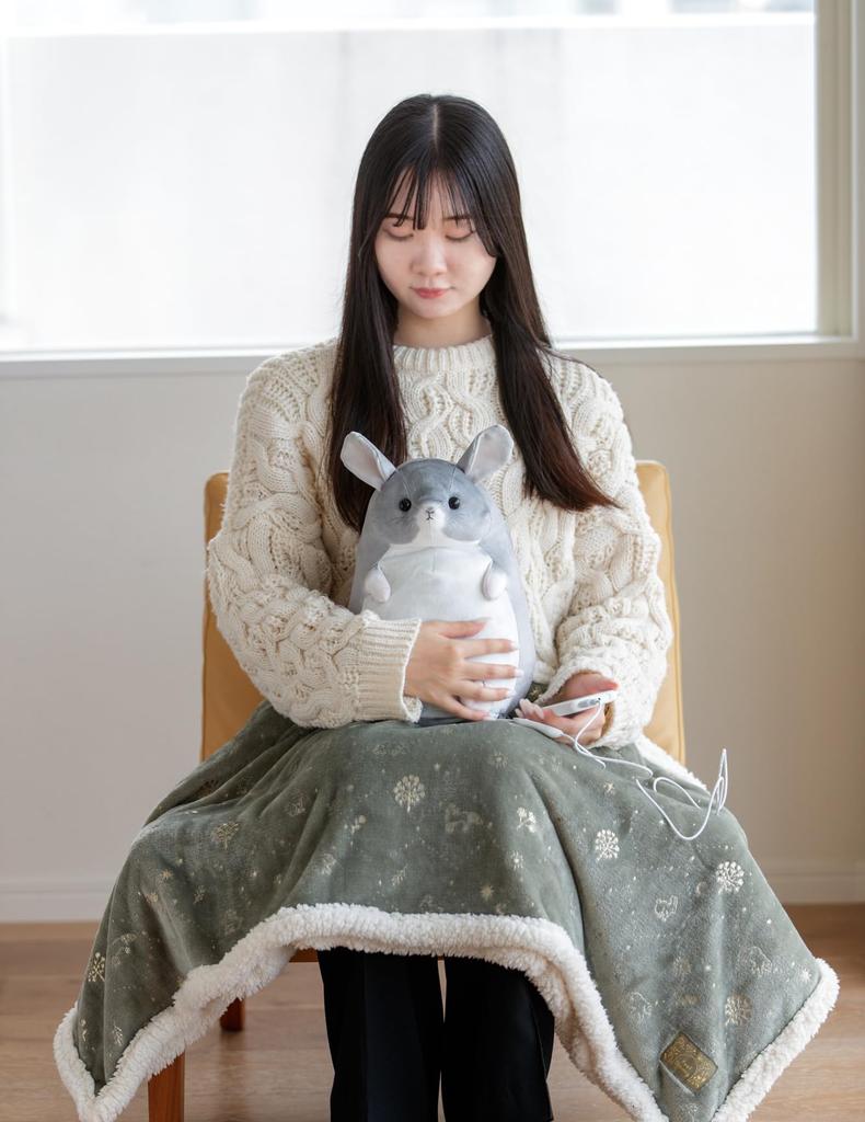 Tsumande Animals USB Plush Warmer [Chinchilla GY] (7193TSU004)