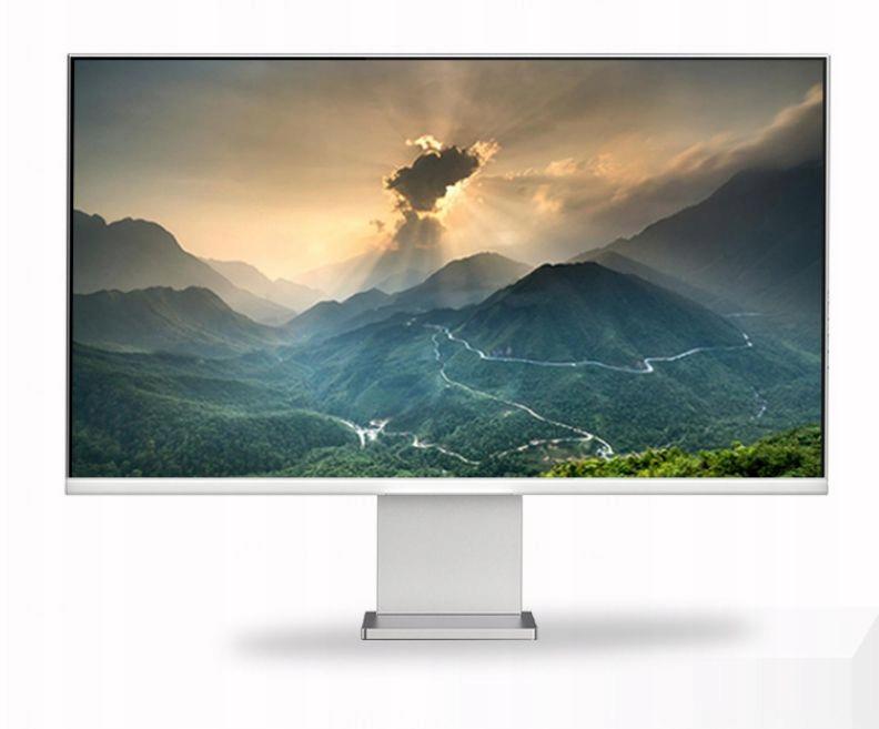 Aluminum Silver 5K Monitor 27'' Diagonal 61X50X35 Led Full