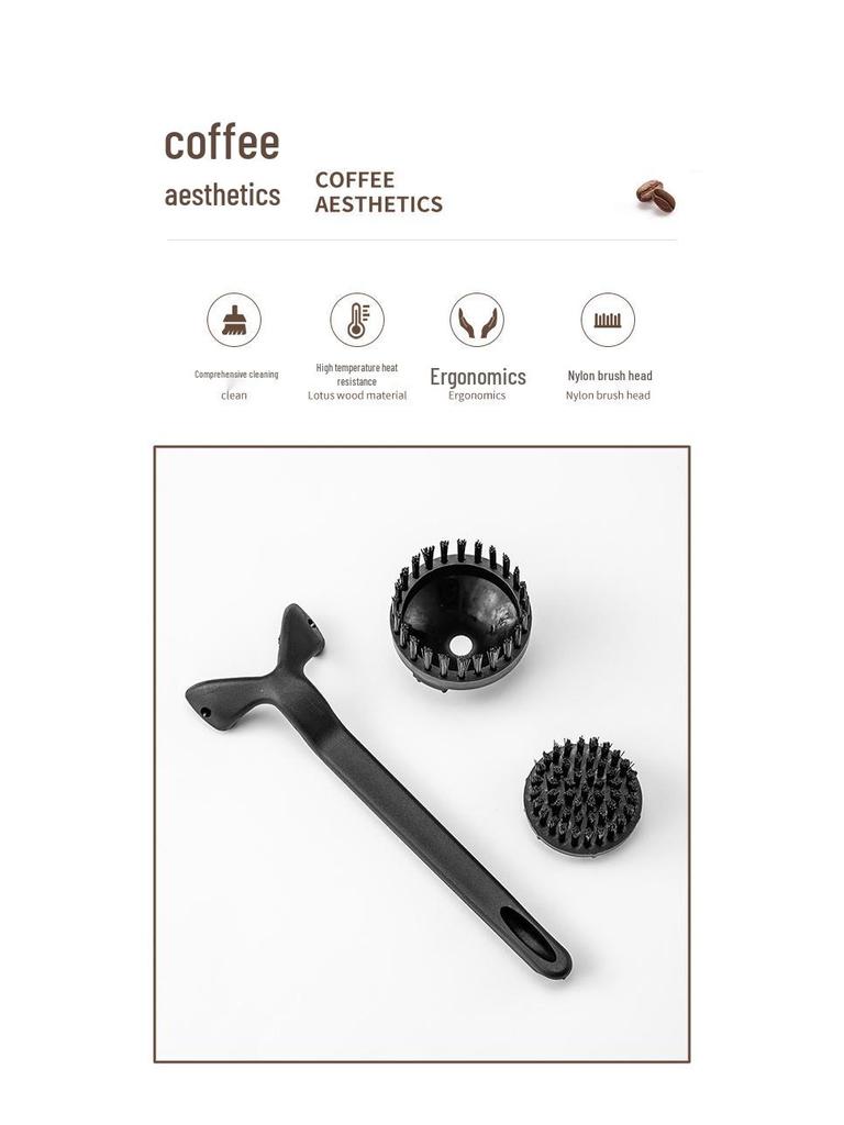 Щетка для чистки заварочной головки полуавтоматической кофемашины 51/58 мм