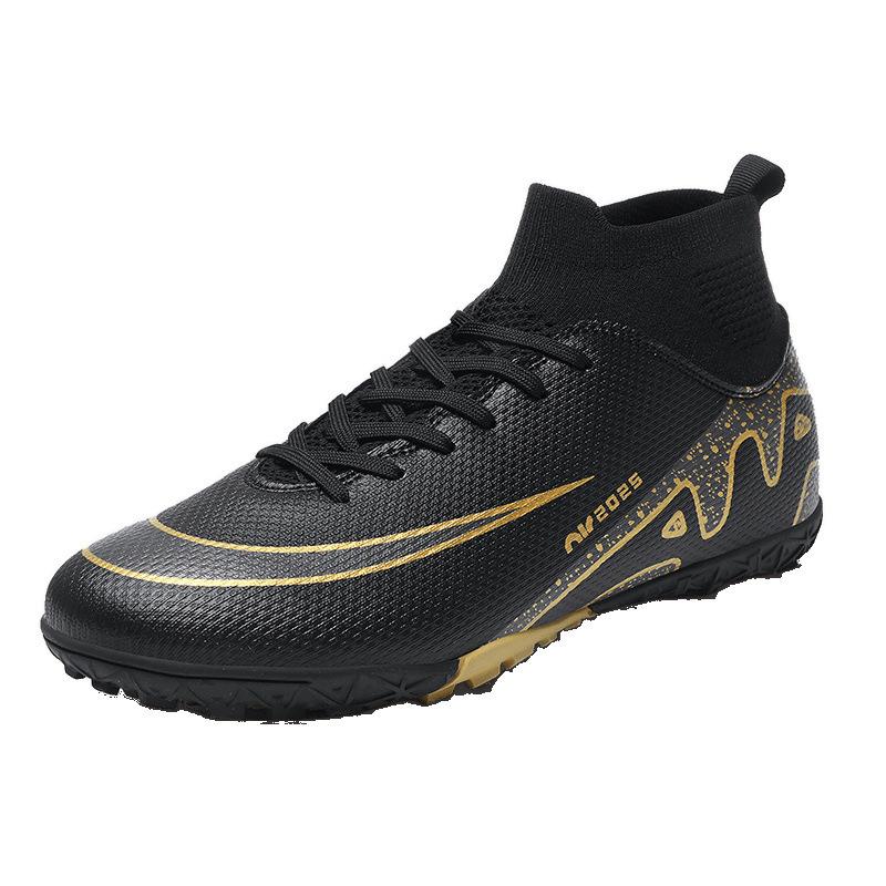 Children's thorn 15 football shoes men's AG long nails women's broken nails artificial grass game training shoes