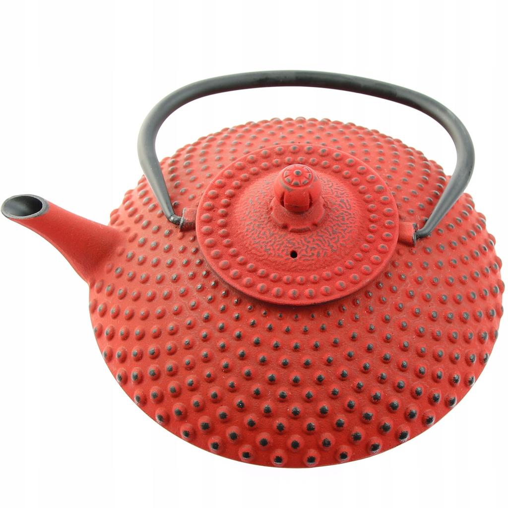 KETTLE, CAST IRON, TEA INFuser