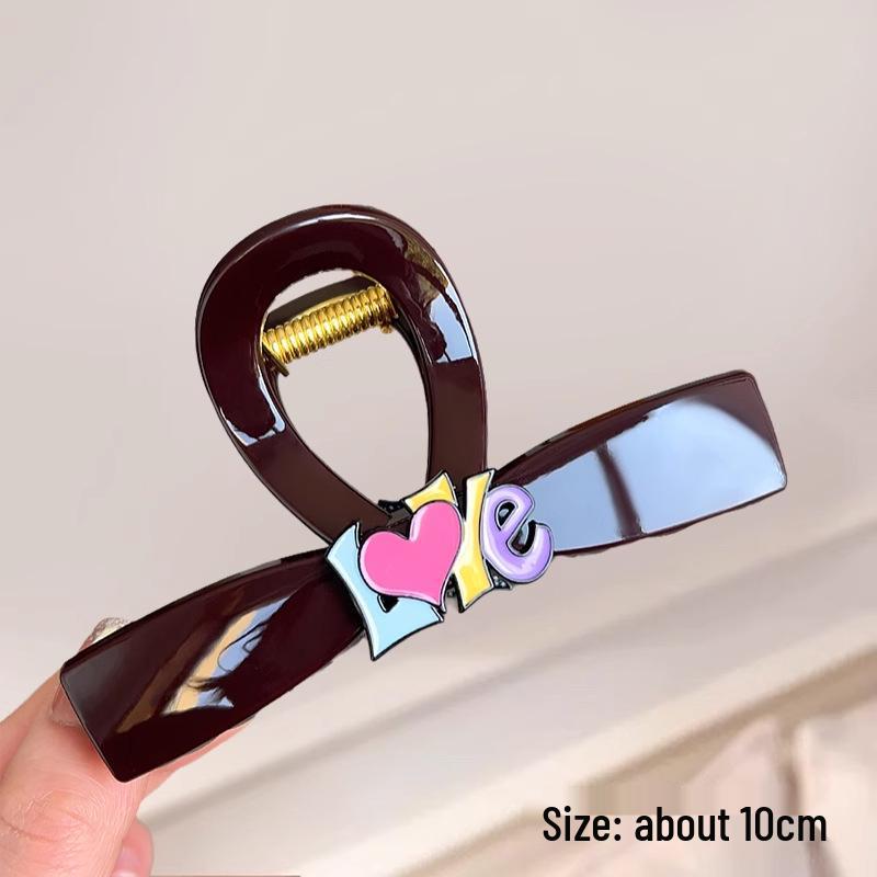 Заколка для волос в корейском стиле с бантом в горошек - Элегантная и универсальная