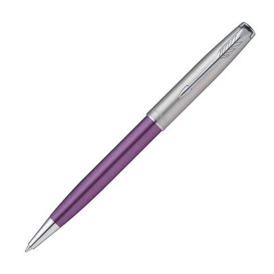Parker Шариковая ручка Sonnet Essential Фиолетовый Пескоструйный Средний Подарок Официальный Номер продукта 2169388 Ручка, и CT, Перо, На масляной основе, В коробке, Импортный,