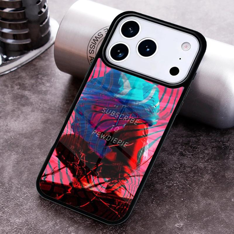 Чехол для телефона PewDiePie Waves для iPhone 17 16 15 Pro Max Air 14 13 12 11 Plus Ударопрочный Capa Чехол