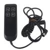 Black Electric Power Recliner Switch Simple Operation Electric Sofa Controller 4 Button 5 Pin for Home Office