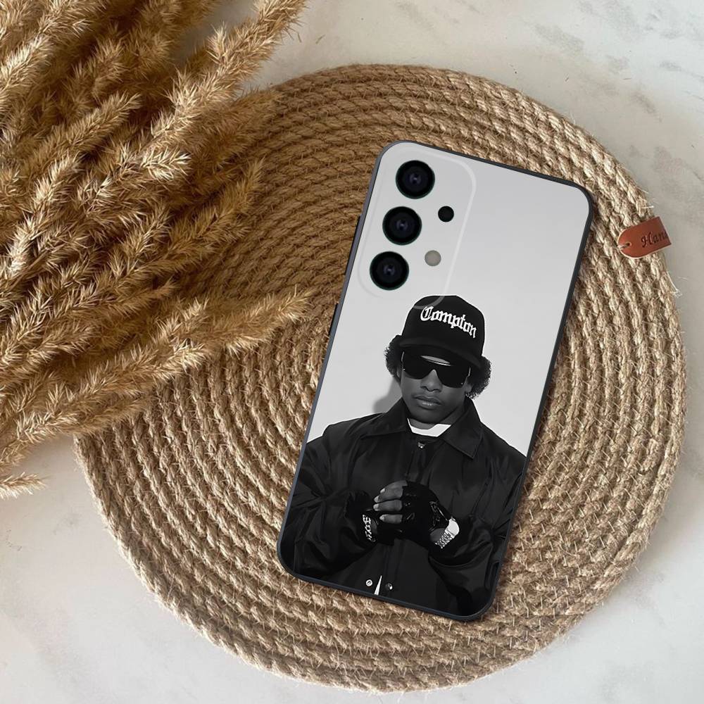 Чехол для телефона рэпера E-Eazy E для Samsung S25, S24, S21, S22, S23, S30, Ultra, S20, Plus, Fe, Lite, Note, 10, 9, 5G Черный чехол