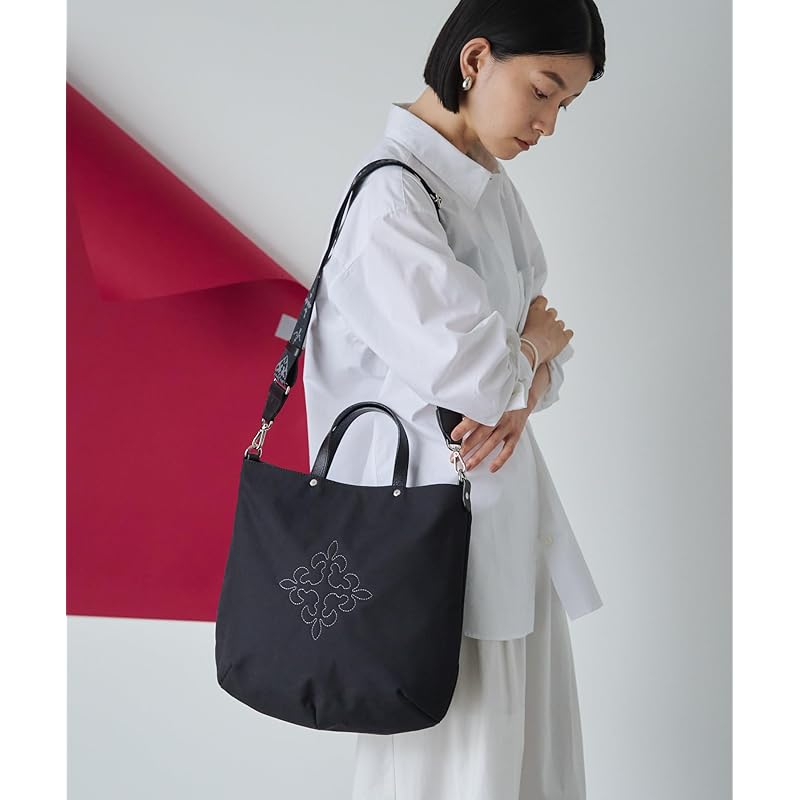 [Рашит] Двухсторонняя сумка-тоут (CE-1404-WEB) RUZ1042121A0013 Бесплатный черный