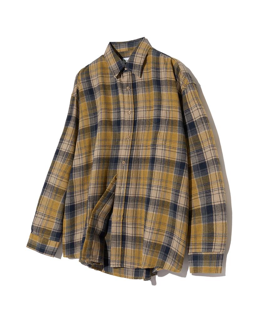 STANDARDERROR [2Pack] Long-Sleeve Check Shirt Package (15 Types) (B Type)