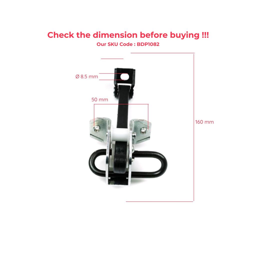 EDP1082 Rear Left OR Right Door Catch Hinge Brake Stop Check Strap Limiter 51228160963 for BMW 3 E46 Saloon Estate Touring SW