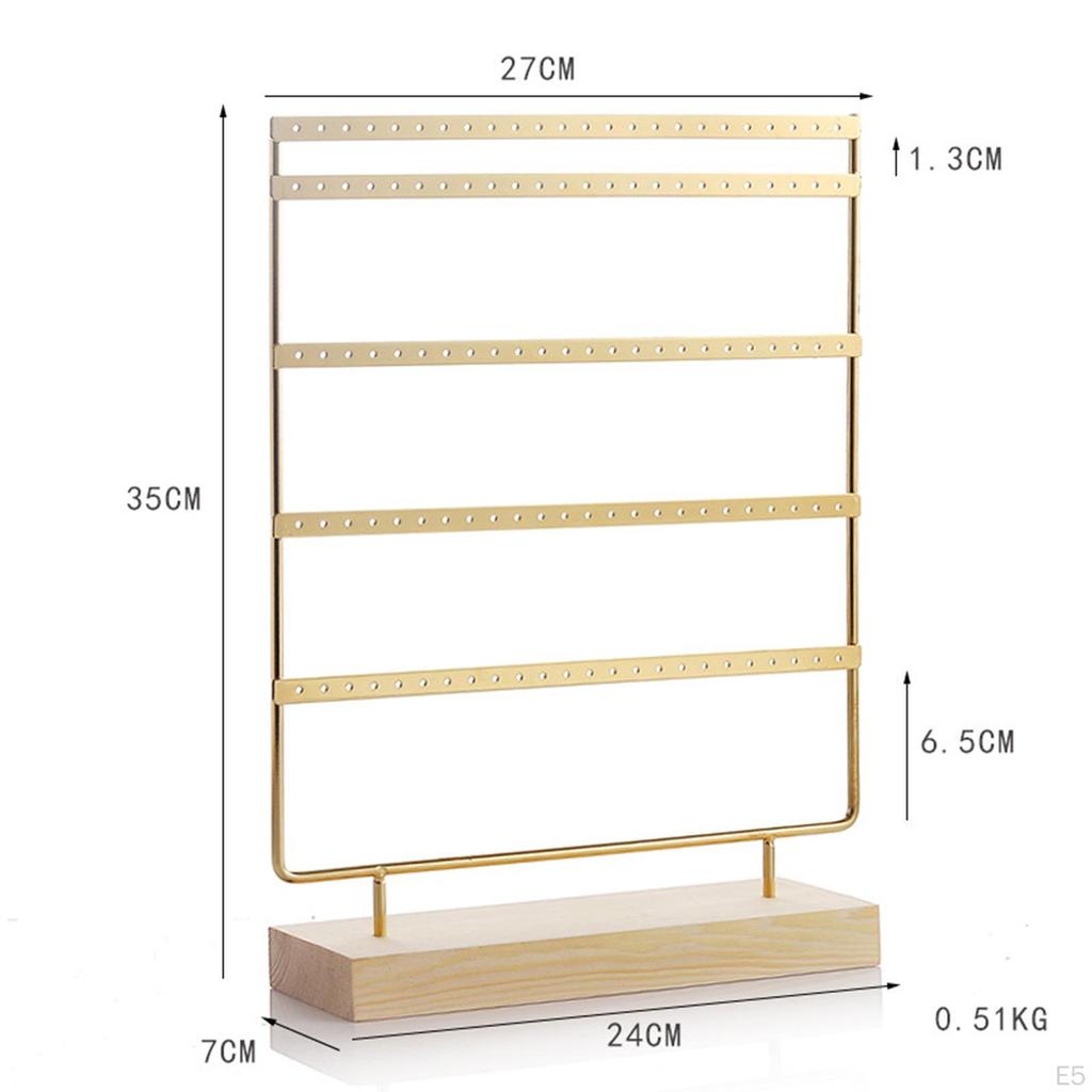 5-уровневый держатель для сережек, подставка для демонстрации подвесных сережек, 120 отверстий для магазина