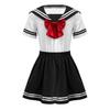 Kids Girls Japanese School Uniform Anime Sailor Dress Clothes Set Teenage Shirt Pleated Skirt Stage Performance Korean Outfits