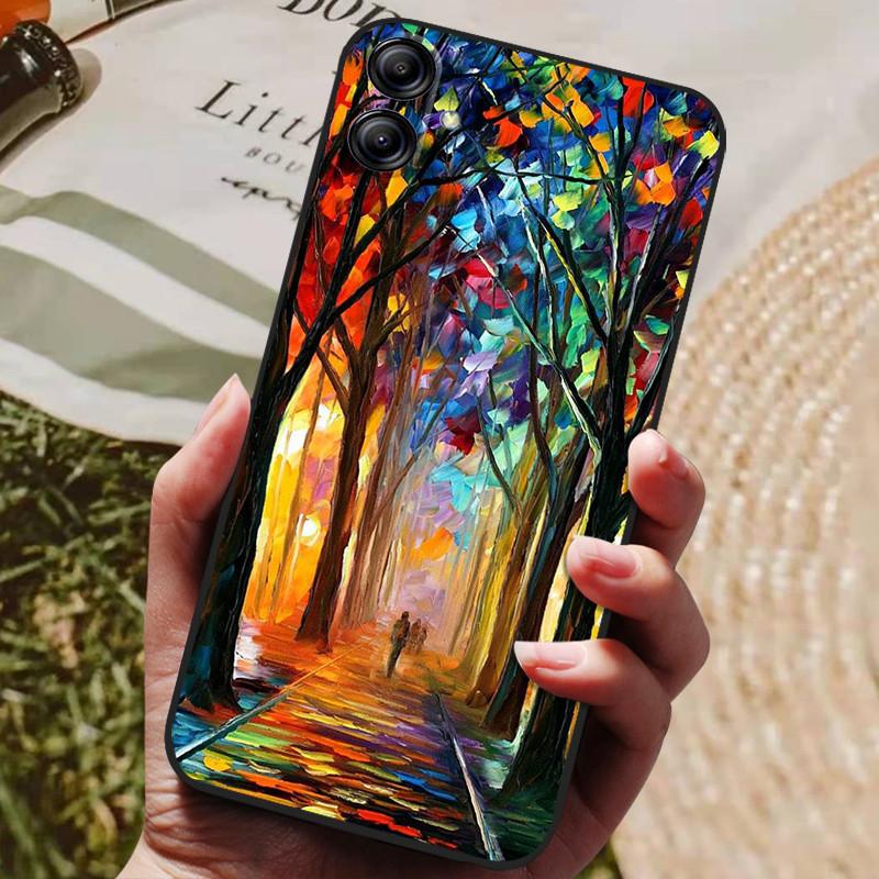 Для Samsung A06 Чехол A 06 Силиконовый Мягкий ТПУ Задняя Крышка Телефона для Samsung Galaxy A06 Чехлы Черный Корпус для SamsungA06 Fundas
