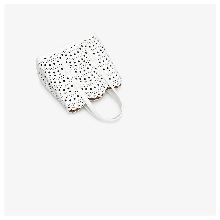 Женская сумка кроссбоди из натуральной кожи, ручной выделки, с лазерной резкой