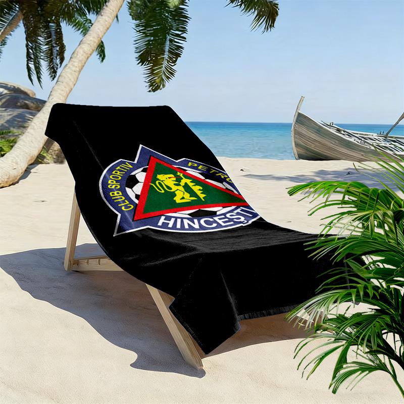 CS Petrocub 2D Flat Print Beach Towel, Large Soft Quick Dry Towel for Beach Camping Swimming