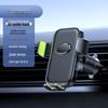Стабильный автомобильный держатель для телефона с защитой от тряски: Зажим для приборной панели на вентиляционное отверстие и присоске
