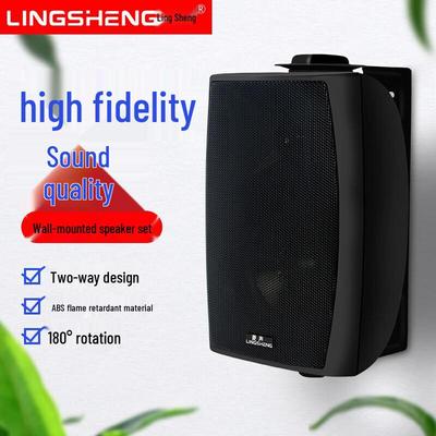 Наружный настенный громкоговоритель Lingsheng Network Broadcasting System, штекер CN (адаптер в комплекте)