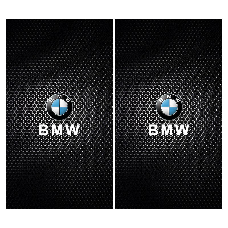 Декоративные наклейки на центральную стойку, защищающие от царапин, для моделей BMW - 2 штуки