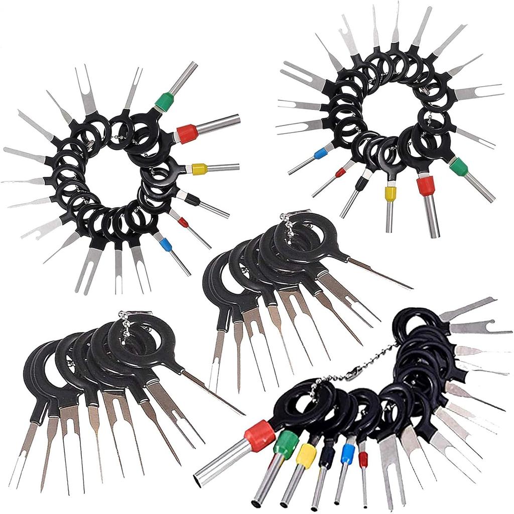70 Pcs Terminal Removal Key Tool, Pin Extractor Puller Repair Remover for Most Connector Terminals