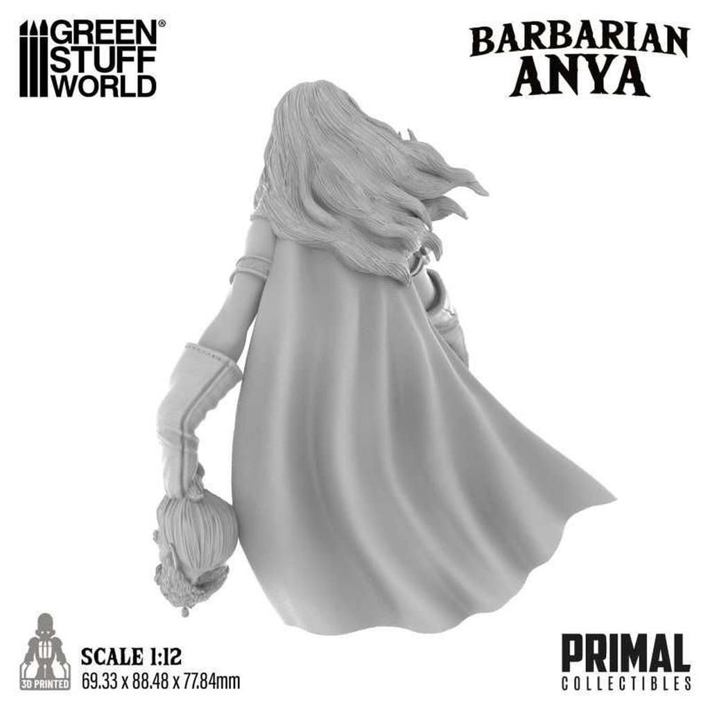 Green Stuff World 1/12 PRIMAL Collectibles Варварская Аня Набор для 3D-печати GSWD-12674 (фигура)