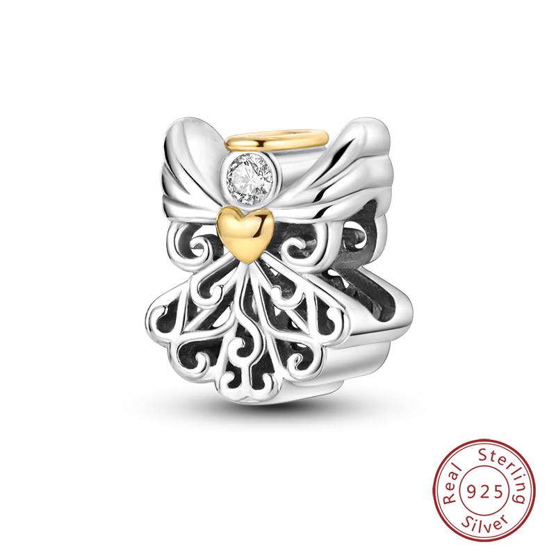 100% Медь Бабочка Фея Мечта Океан Ракушка Жемчужина Русалка Морская Черепаха Подсолнух Шармы Бусины Подходят для Браслетов Qikaola