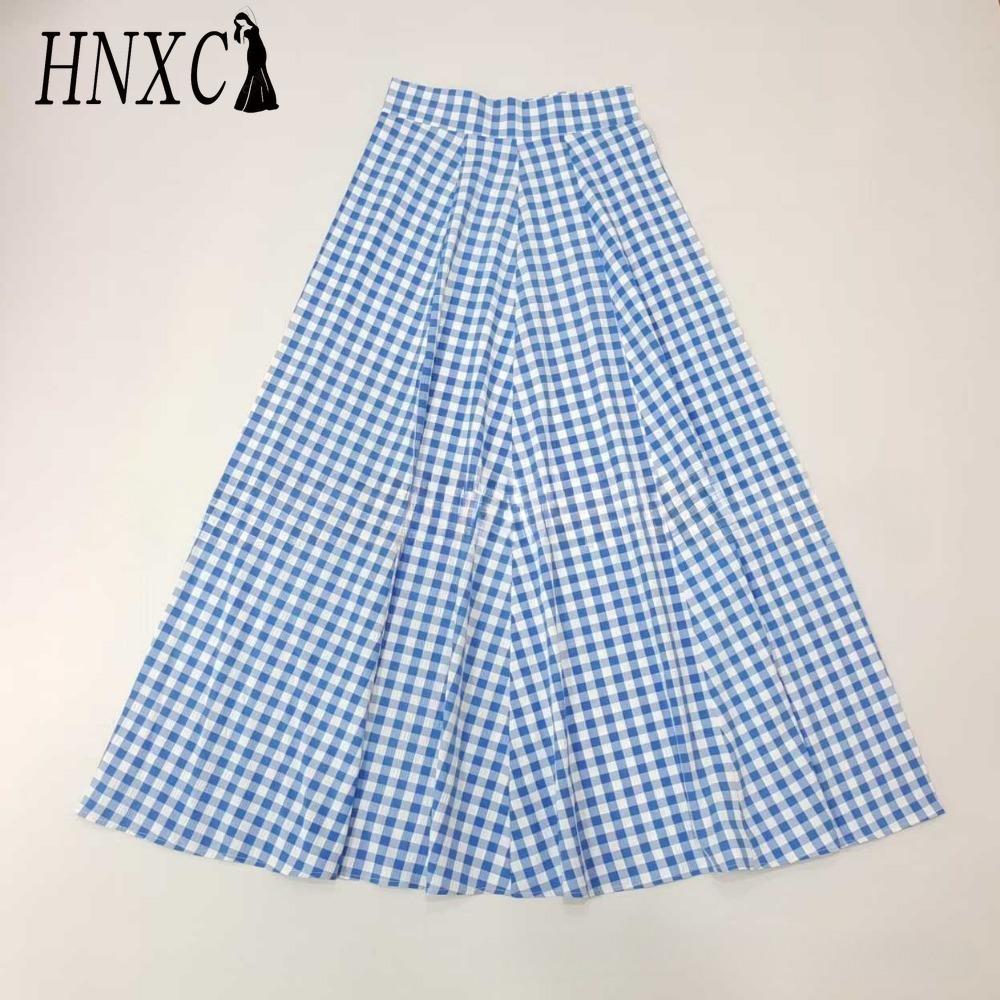 HNXC Женская модная повседневная летняя весенняя юбка